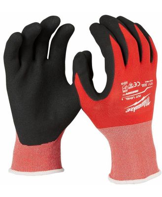 Milwaukee 48228904 - Cut 1(A) Nitrile Dipped Gloves - XXL