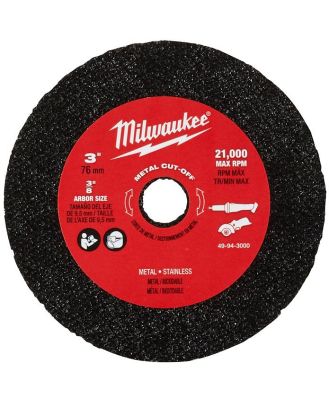Milwaukee 49943000 - Metal Cut Off Wheel - 3 Pack