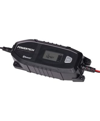 Powertech MB3906 - Intelligent Battery Charger 6-12V Suit Li And Lead Acid Batteries