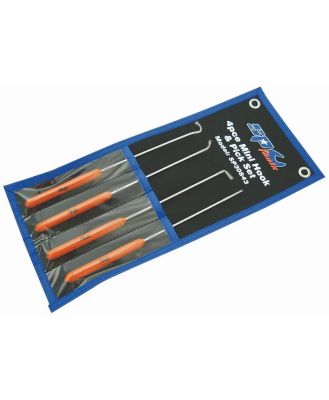 SP Tools SP30843 - Hook & Pick Set - 4 Piece Mini Hook