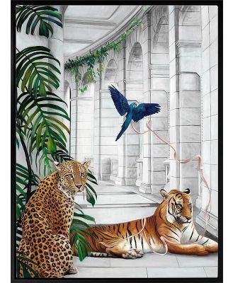 Big Cat Club Art Print