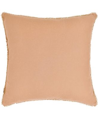 Burnt Orange Oversize Linen Cushion