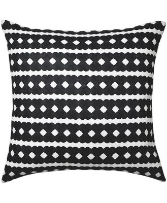 Diamond Patchwork Linen Cushion