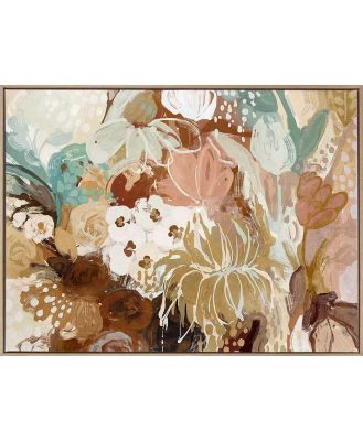 Garden Reverie Multicolour Canvas Art Print