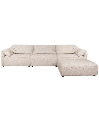 Layla 3 Seater Sofa with Ottoman