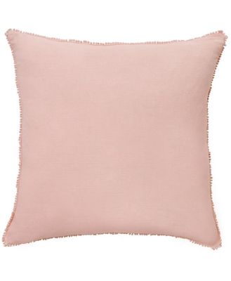 Pink Oversize Linen Cushion