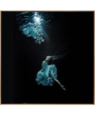Underwater Dancer II Canvas Art Print
