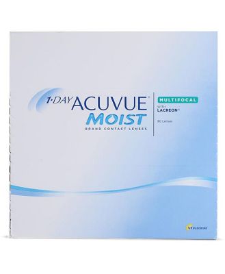 1-Day Acuvue Moist Multifocal 90 Pack Contact Lenses