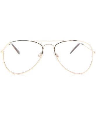 Croon Eyeglasses Ann Shiny Light Gold