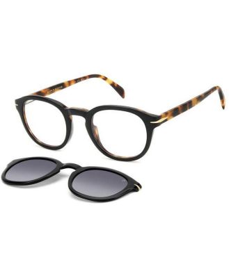 David Beckham Eyeglasses DB 1080/CS with Clip-On WR7/LB