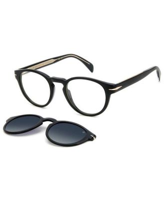 David Beckham Eyeglasses DB 7104/CS with Clip-On 807/WJ