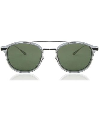 Leisure Society Sunglasses Calder/S 12K Silver/Matte Grey Green Lens