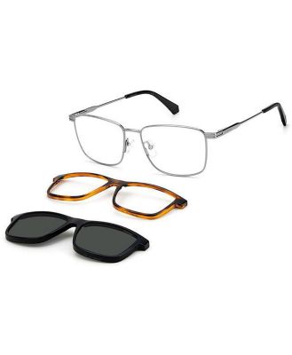 Polaroid Eyeglasses PLD 6134/CS With Clip-On Polarized 6LB/M9
