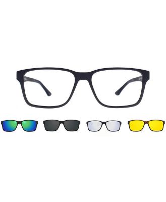 SmartBuy Collection Eyeglasses Cydney With Clip-On Four Set U-0225 M02