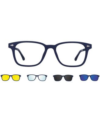 SmartBuy Collection Eyeglasses Lars With Clip-On Four Set U-0300 04M