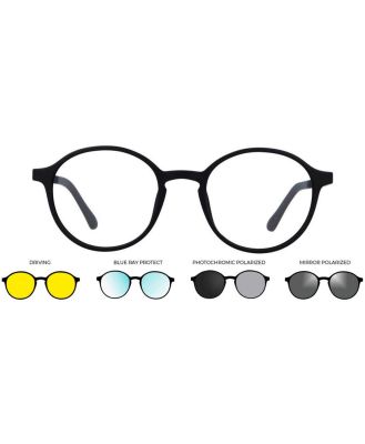 SmartBuy Collection Eyeglasses Shaun With Clip-On U-0288 M02