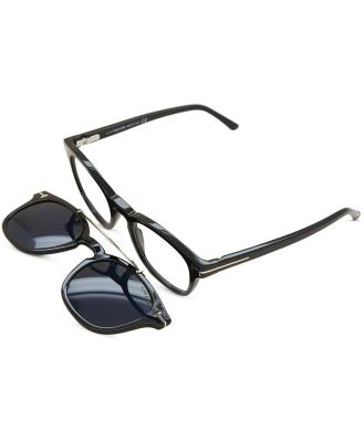 Tom Ford Eyeglasses FT5532-B Blue-Light Block with Clip-On 01V