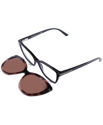 Tom Ford Eyeglasses FT5641-B Blue-Light Block with Clip-On 001