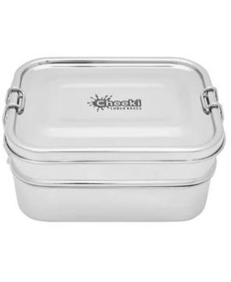 Cheeki Double Stacker Stainles Steel Lunch Box