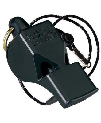 FOX 40 Classic Official Whistle with Breakaway Lanyard