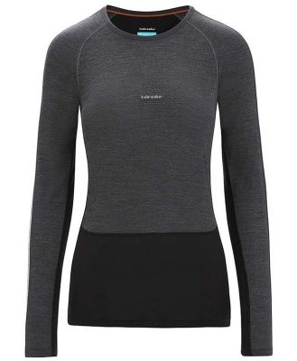 Icebreaker 125 ZoneKnit LS Crewe Womens Thermal Top