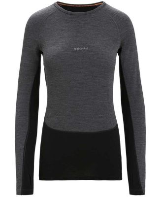 Icebreaker 260 ZoneKnit LS Crewe Womens Thermal Top