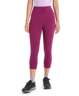Icebreaker Fastray High Rise 3/4 Womens Tights