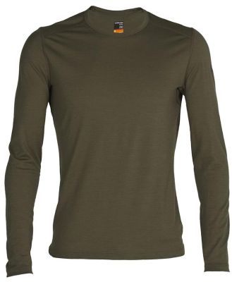 Icebreaker Merino 200 Oasis Long Sleeve Crewe Thermal Mens Top