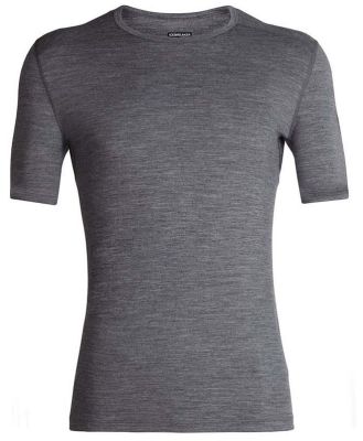 Icebreaker Merino 200 Oasis SS Crewe Mens Thermal Top