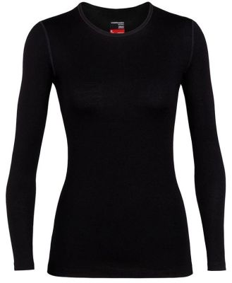 Icebreaker Tech 260 Womens Long Sleeve Thermal Base Layer Crewe