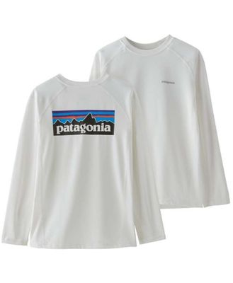 Patagonia Capilene Silkweight UPF Rashguard Boys Long Sleeve Shirt