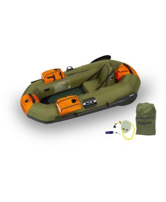 Sea Eagle PackFish7 Inflatable 1 Person Fishing Boat