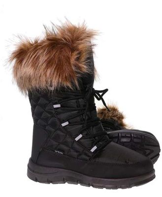 XTM Inessa II Fur Trim Womens Snow Boots