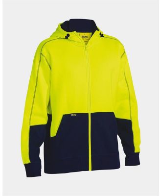 Bisley Hi Vis Fleece Hooded Jacket