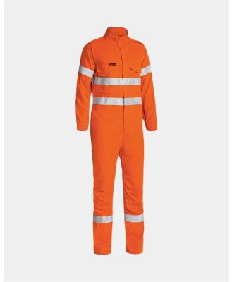 Bisley TenCate Tecasafe® Plus Taped Hi Vis FR Engineered Vented Coverall