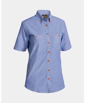 Bisley Women's Short Sleeve Chambray Shirt