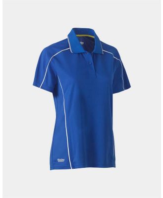Bisley Women’s Cool Mesh Polo with Reflective Piping
