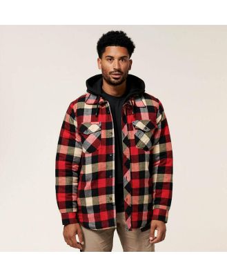 Hard Yakka Quilted Flannel Shacket