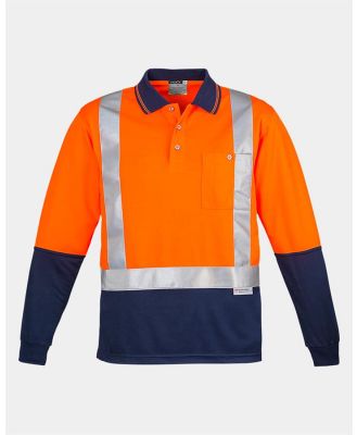 Syzmik Hi Vis Shoulder Taped Long Sleeve Polo