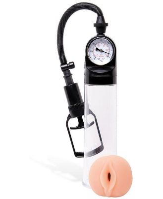 Adam and Eve 11.5 Realistic Silicone Entry Penis Pump