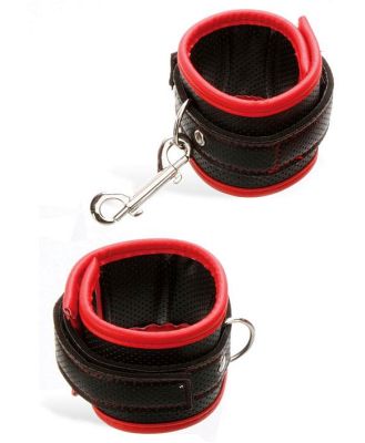 Adam and Eve Detachable Vegan Leather Cuffs