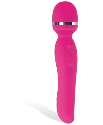 Adam and Eve Intimate Curves 7.75 Silicone Wand Vibrator