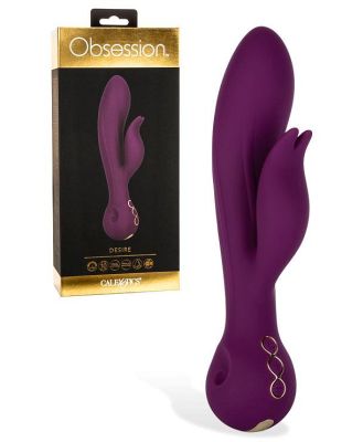California Exotic Obsession Desire 8.75 Rabbit Vibrator