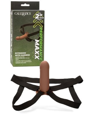 California Exotic Performance Maxx 6.25 Penis Extension Sleeve plus Harness