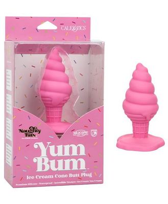 California Exotic Yum Bum 3.75 Ice Cream Cone Butt Plug
