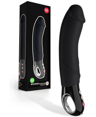 Fun Factory Big Boss 9 Sculpted Silicone Realistic Vibrator with Loop Handle