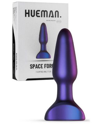 Hueman Space Force 5.5 Thumping Butt Plug