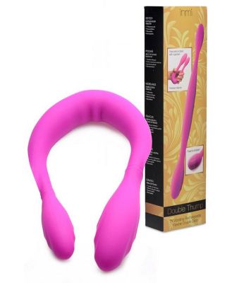 Inmi Double Thump 14.5 Vibrating Dual Ended Dong