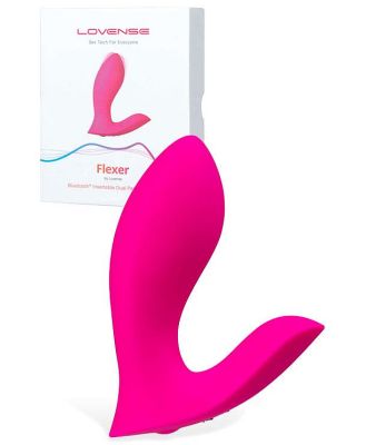 Lovense Flexer 4 App Controlled Dual Stimulation Panty Vibe
