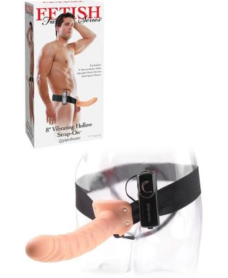 Pipedream 8 Vibrating Hollow Strap On